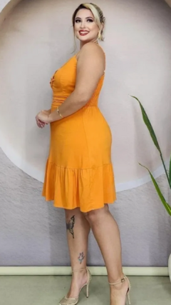 Vestido Feminino Plus Size Sabrina na internet