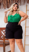 Blusa Regata Feminina Plus Size Duna