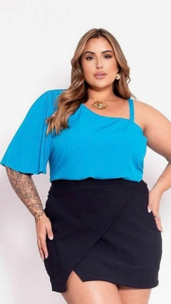 Blusa Feminina Plus Size Nula Manga Ágatha