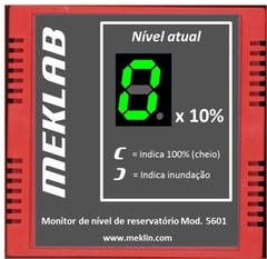 MEKLAB DIG10 mod.56.01 com régua eletrônica - Completo