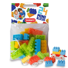 BLOCKES MINI EN BOLSA X 24 PCS