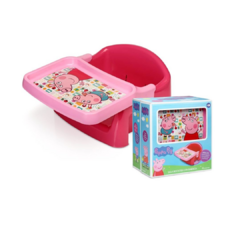 BOOSTER SILLA CON BANDEJA PEPPA PIG