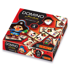 DOMINO EN CAJA PIRATAS