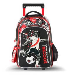 MOCHILA CARRO 18" DINAMIC FUTBOL LED - comprar online