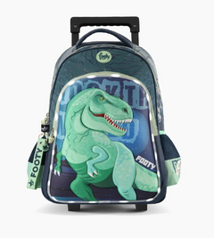 MOCHILA CARRO 18" DINOSAURIO LED - comprar online