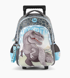 MOCHILA CARRO 18" DINOSAURIO LED