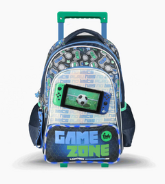 MOCHILA CARRO 18" GAMER ZONE LED