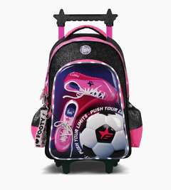 MOCHILA CARRO 18" GIRLS SOCCER LED