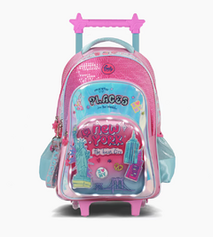 MOCHILA CARRO 18" I LOVE LED en internet