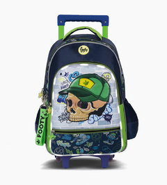 MOCHILA CARRO 18" SKULL - comprar online