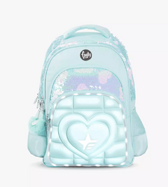 MOCHILA ESPALDA 18" SUPER HEART LED - comprar online