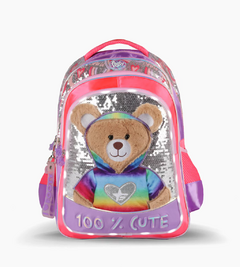 MOCHILA ESPALDA 18" TEDDY LED - comprar online