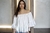 Blusa Offwhite volados - comprar online