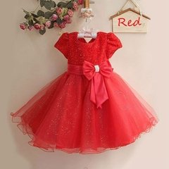 Vestido Princesa Elegante - Várias Cores - comprar online