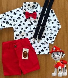 Conjunto Menino Patrulha Canina