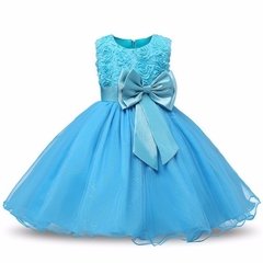 Vestido de Festa Infantil - Várias Cores na internet