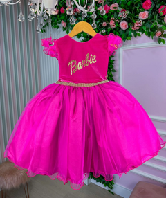 Vestido Barbie Rosa Pink