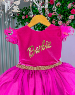 Vestido Barbie Rosa Pink na internet