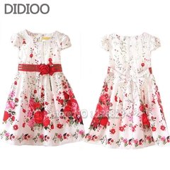 Vestido Floral Europeu -  Claraju Importados