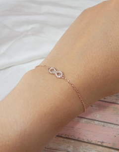 Pulsera Infinit rosé