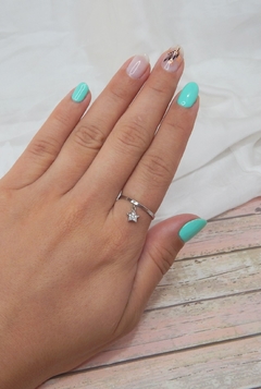 Anillo con dije Estrella - comprar online