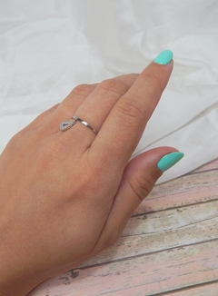 Anillo con dije Corazón - comprar online