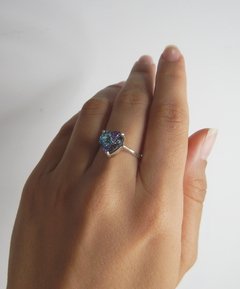 Anillo Corazón - Swarovski Elements - comprar online