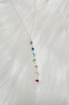 Collar Chakras de corazones - comprar online