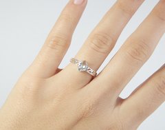 Anillo Cubic semilla celeste