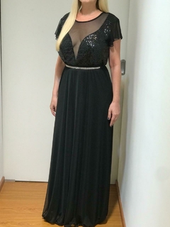 Imagen de VESTIDO LARGO MODELO NOVIA SAMAR MODA