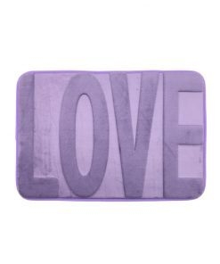 Alfombra memory foam "Love" 65x45 cm