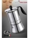 Cafetera "G.A.T" 6 pocillos sistema Italiano - comprar online