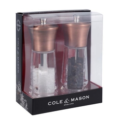 Set molinillo "Cole & Mason" para sal y pimienta - comprar online