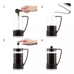 Bodum - Cafetera 3 pocillos - Tecno cocina