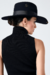 Black Sandrine Hat - Graciella Starling
