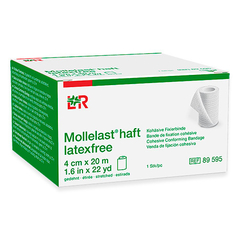 Bandagem Coesiva Conformável com Duplo Estiramento Mollelast® Haft Latex Free