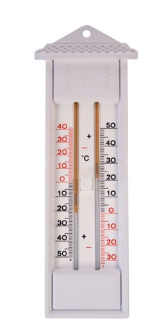 Termômetro Máxima e Mínima Analógico enchimento ecológico