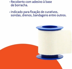 Esparadrapo impermeável Cremer de 2,5cm x 4,5m branco - comprar online