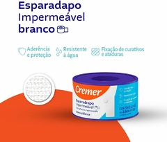 Esparadrapo impermeável Cremer de 2,5cm x 4,5m branco na internet