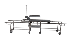CARRO MACA DE TRANSFERÊNCIA EM INOX
