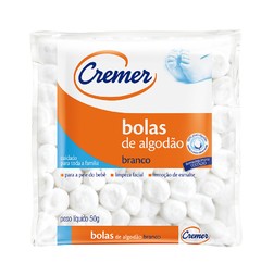 BOLAS DE ALGODÃO CREMER