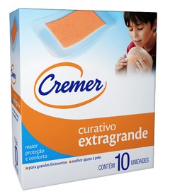 CURATIVO EXTRAGRANDE TRANSPARENTE CREMER