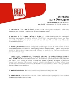 Extensão para Drenagem - comprar online