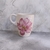 Taza bombe Flor rosa - Ceramica