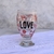 Vaso copa de agua - Vidrio LOVE - comprar online