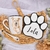 SET Taza bombe + Plato huella - DOG LOLA