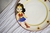 SET Plato ala ancha porcelana + Vaso de vidrio - Wonder Woman en internet