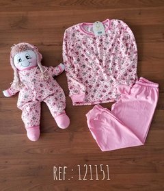 121151 - Pijama com Boneca de Pano Piu Piu - comprar online