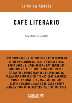 Café literario La pulsión de escribir