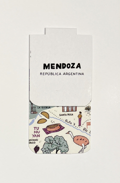 Señalador Magnético Mapa Mendoza - comprar online